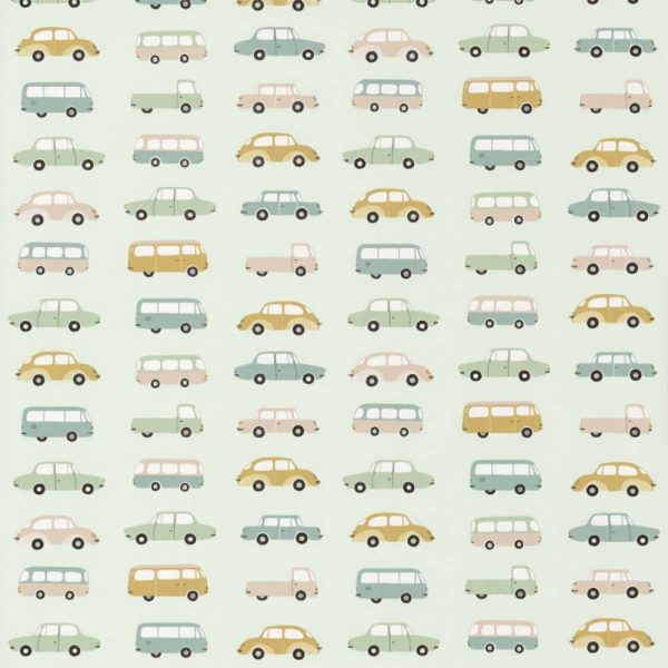 Ταπετσαρία Casadeco Happy Dreams ALL OVER VINTAGE CARS - Image 3