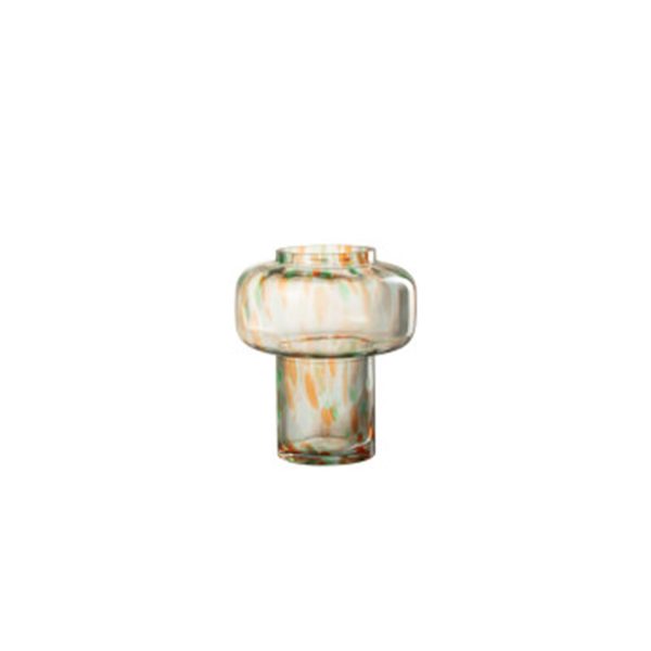 Vase Spots Glass Mix Medium