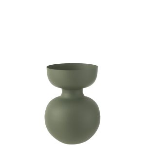 Vase Thibault Aluminium Green Small