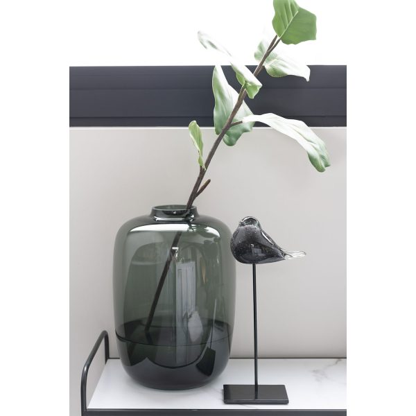 Βάζο Διάφανο Grey Cleo Small 35cm - Image 2