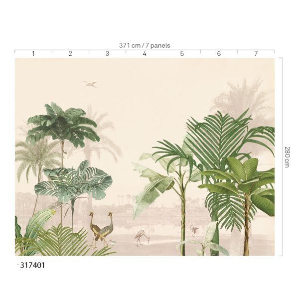 Ταπετσαρία Eijffinger Oasis  Panel   317400-317402 3.70x2.80 - Image 5