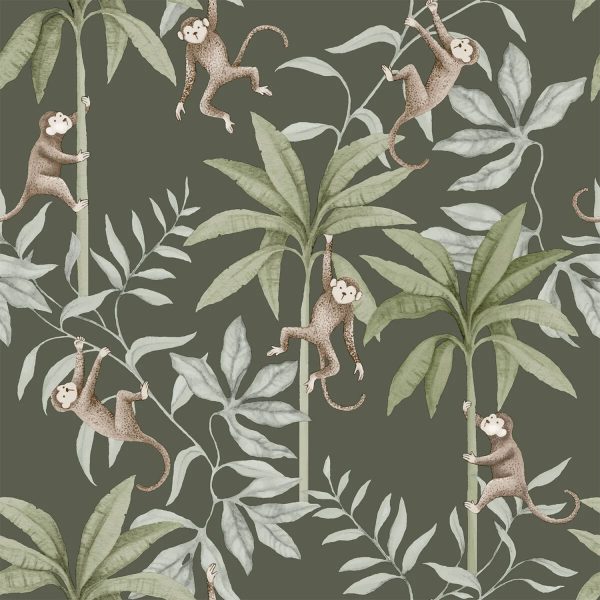 Ταπετσαρία Borastapeter Newbie Jungle Friends - Image 4