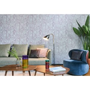 Ταπετσαρία Hookedonwalls Tinted Tiles Lush