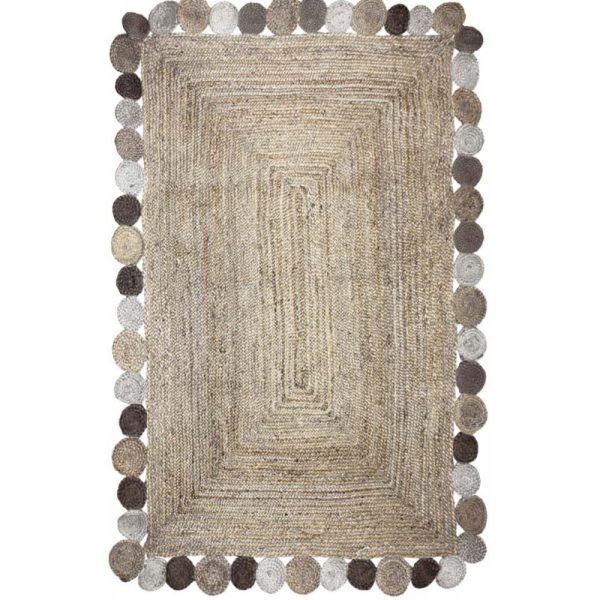 Xαλί Jute Pavia Silver Natural 0.70x 1.40