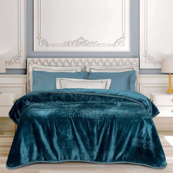 GREENWICH POLO CLUB ΚΟΥΒΕΡΤΑ VELOUR ΜΟΝH 3498 - Image 2