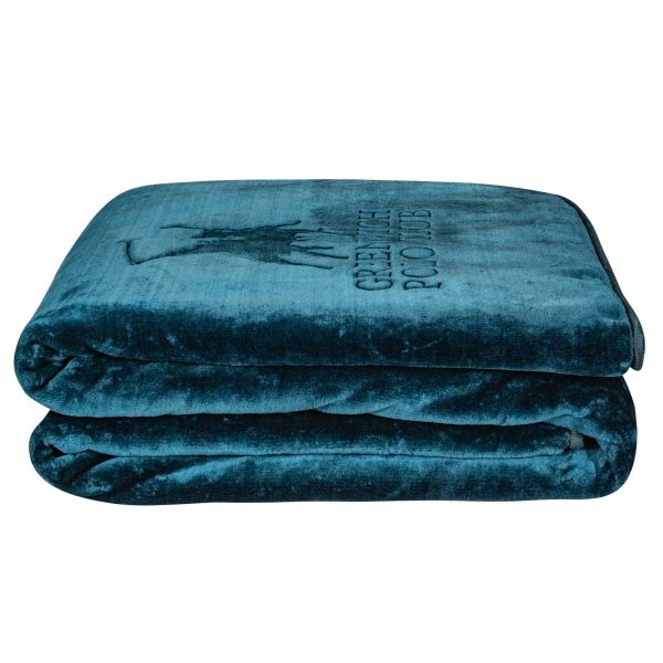 GREENWICH POLO CLUB ΚΟΥΒΕΡΤΑ VELOUR ΜΟΝH 3498